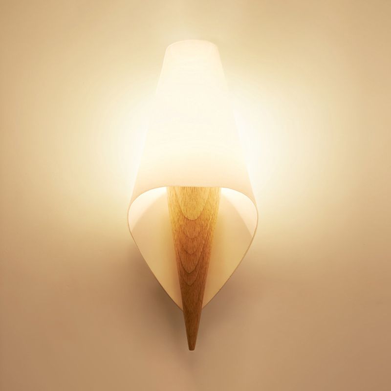 Modern Unique Shape Wall Mount Light Fixture 1 Light Wall Mounted Lighting for Living Room