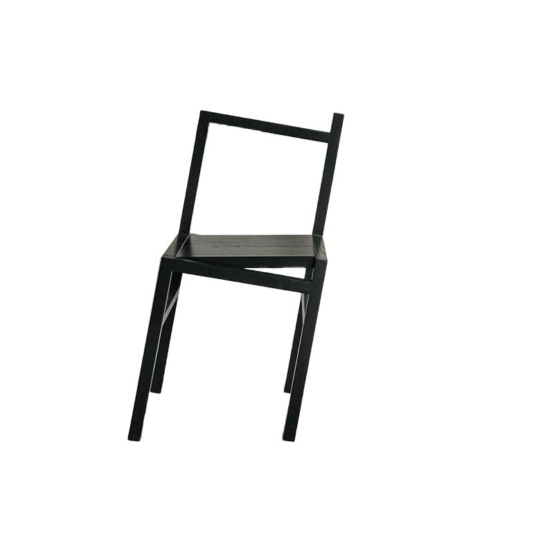 Nordic Style Dining Chairs Solid Wood Dining Chairs for Patio Use
