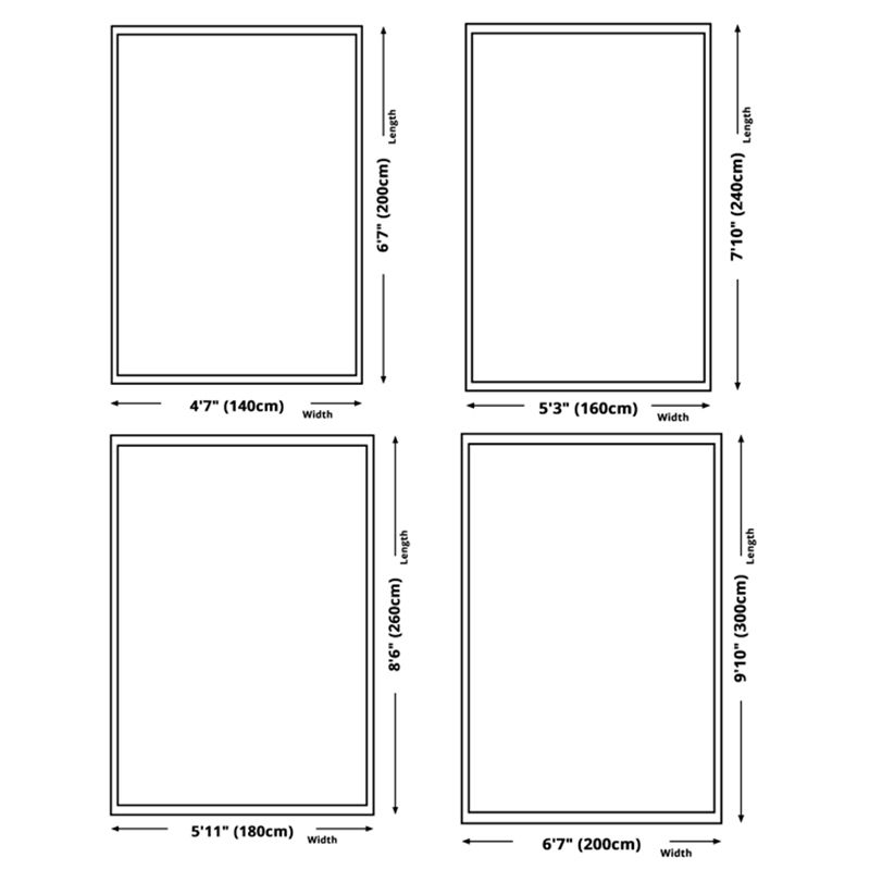 Casual Plants Area Rug Green Polyester Indoor Carpet Non-Split Rug for Indoor Room