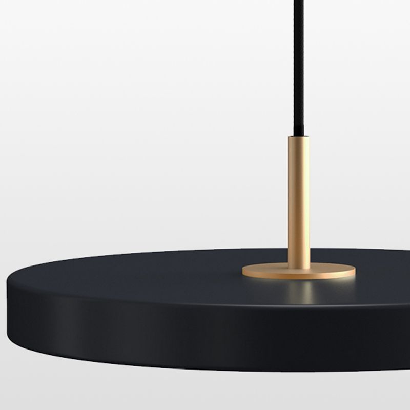 Forme circulaire de style moderne Hanging Light Metal 1 Light Hanging Lamping for Restaurant