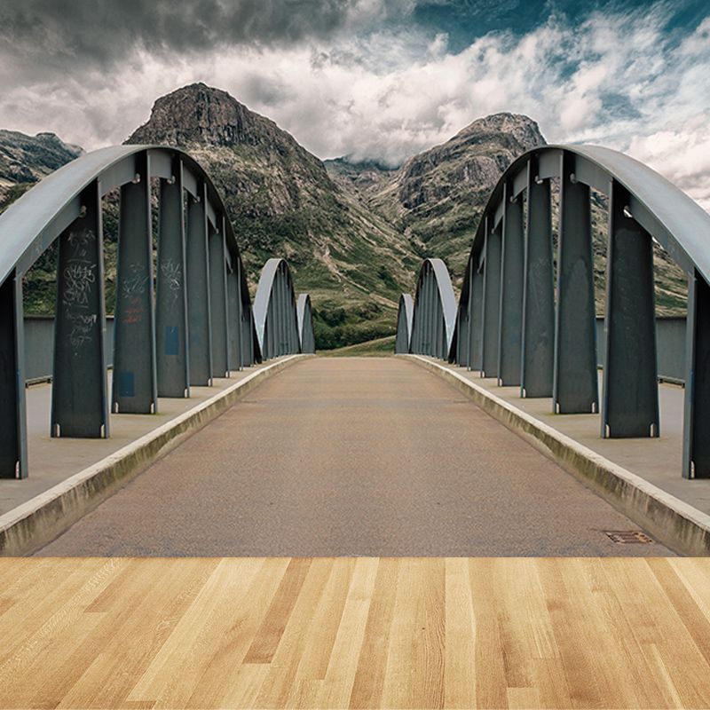 Environment Friendly Mural Wallpaper Industrial Style Space Extension Mural for Wall Decor