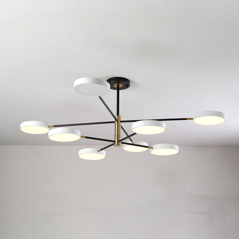 Geometrieform Anhänger Kronleuchter moderner Metallhängeleuchten im modernen Stil