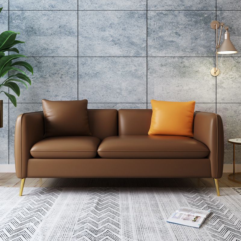 Contemporary Tuxedo Arm Sofa 30.31" Wide Standard Sofa for Living Room