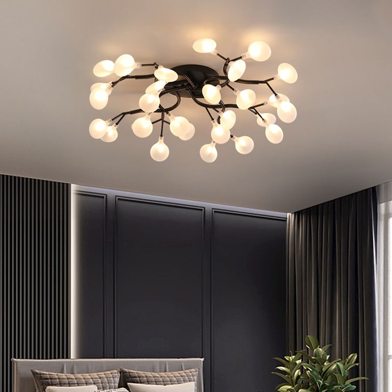 Firefly Flush Ceiling Light Contemporary Metal Wohnzimmer LED Flush Mount Beleuchtung