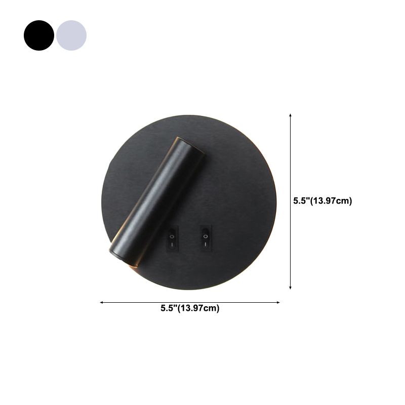 Metal Wall Lights Modern Style 2 Light Wall Sconce for Bedroom