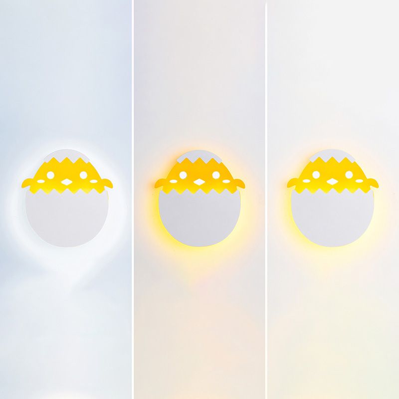 Light Acrilico di ferro leggero a parete a LED Simple moderno stile moderno lampada da monte da parete interno