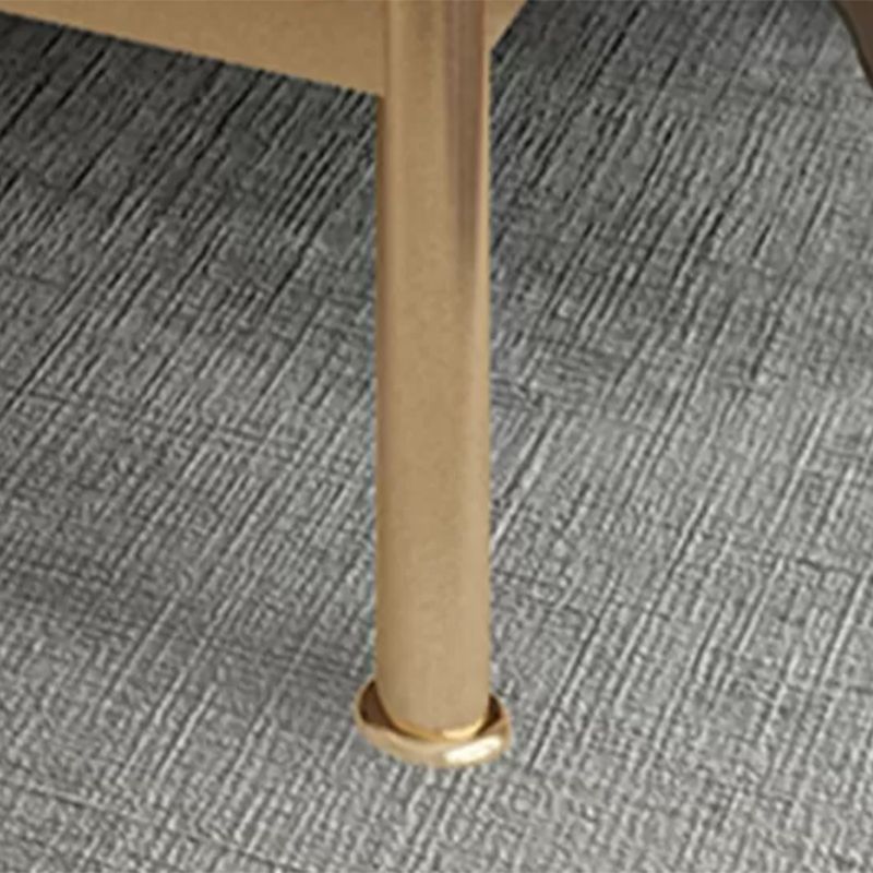 Luxurious Iron Panel Bed Upholstered Metal Bed Frame With Headboard and Footboard