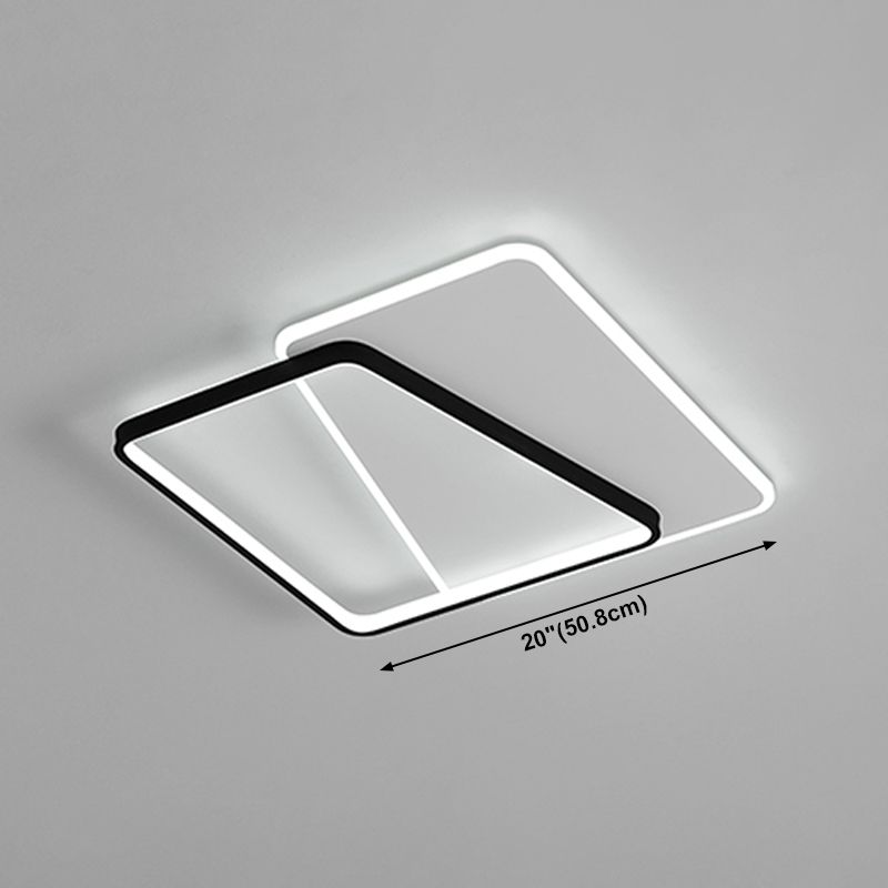 2 lampen moderne plafondverlichtingsarmaturen LED-plafondlamp voor eetkamer