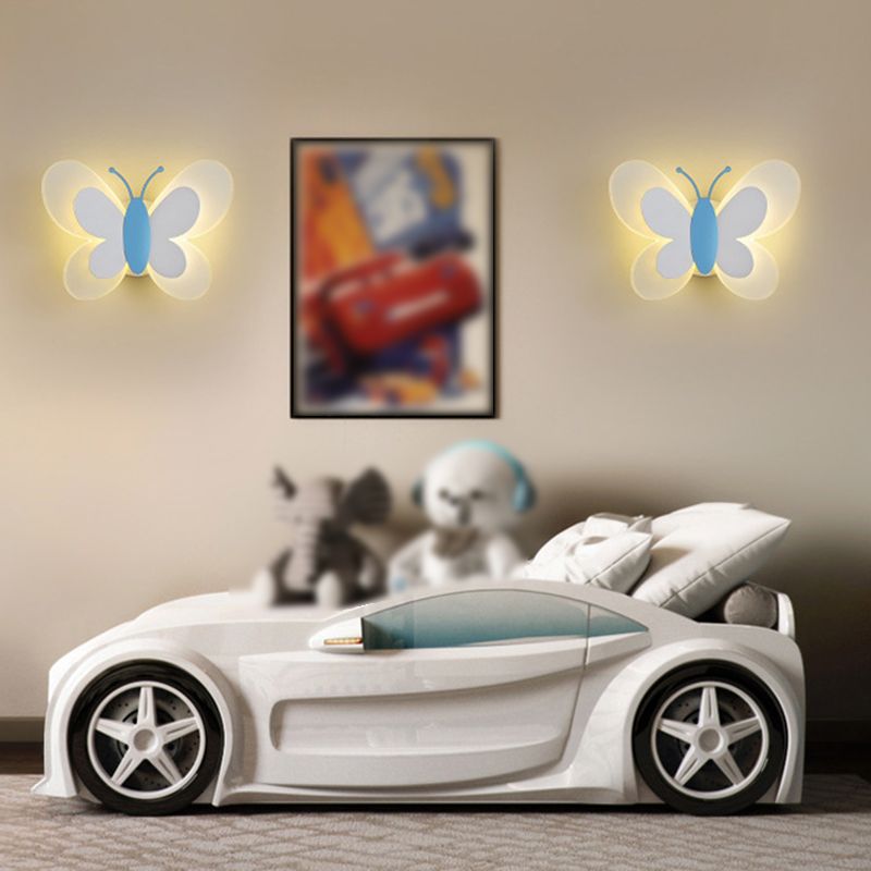 Modern Style Metallic Wall Light Creative LED Wall Light Sconce for Kids' Room