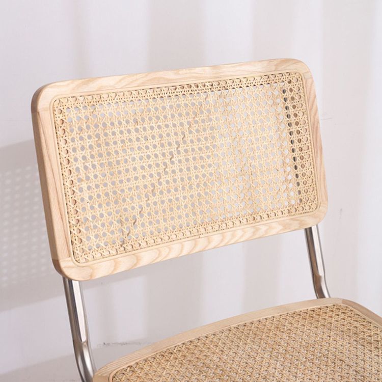 Contemporary Side Chair Open Back Dining Room Chair for Kitchen