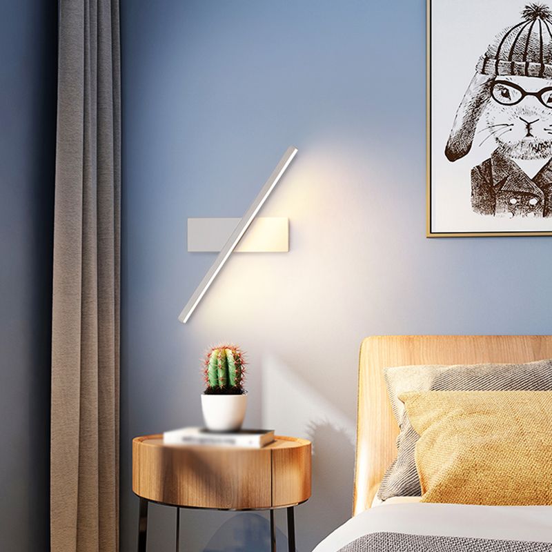 Rotatable Einfachheit Wandleuchte LED -Leuchtenleuchte mit Silikonschatten