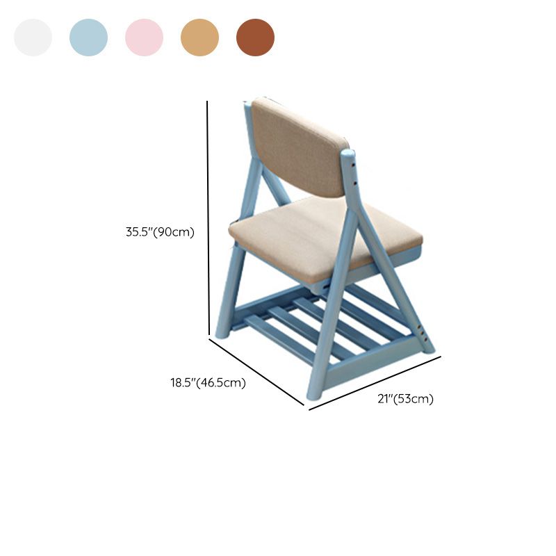 Contemporary Adjustable Writing Desk with 2 Drawers and Shelves