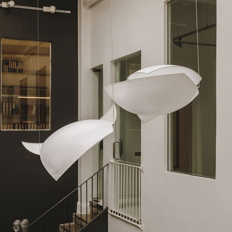 Style géométrique moderne à la lampe à suspension de lampe pendang léger pour salle à manger cafée