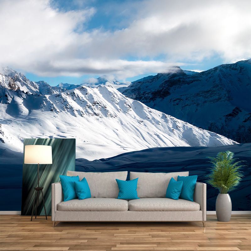 Mountains Mural Stain Resistant Home Decoration Wall Decor for Sleeping Room