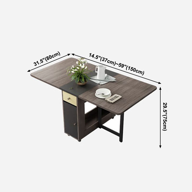 Mid-Century Modern Dining Room Table Pedestal Dining Table for Home Kitchen Dinner