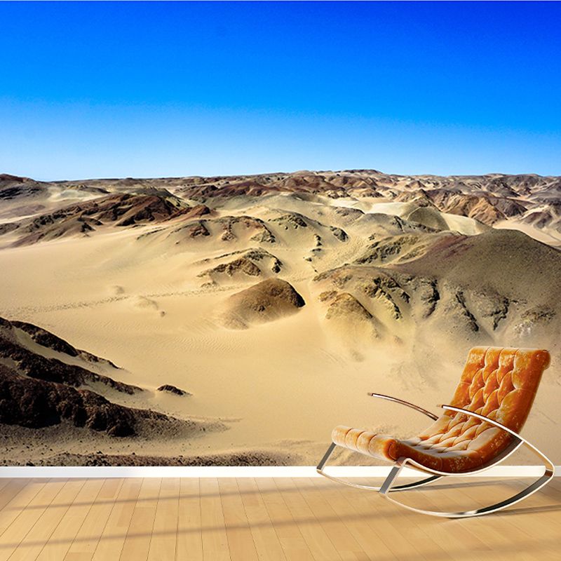 Desolate Scenery Mural Stain-Resistant Wall Decor for Guest Room, Personalized Size