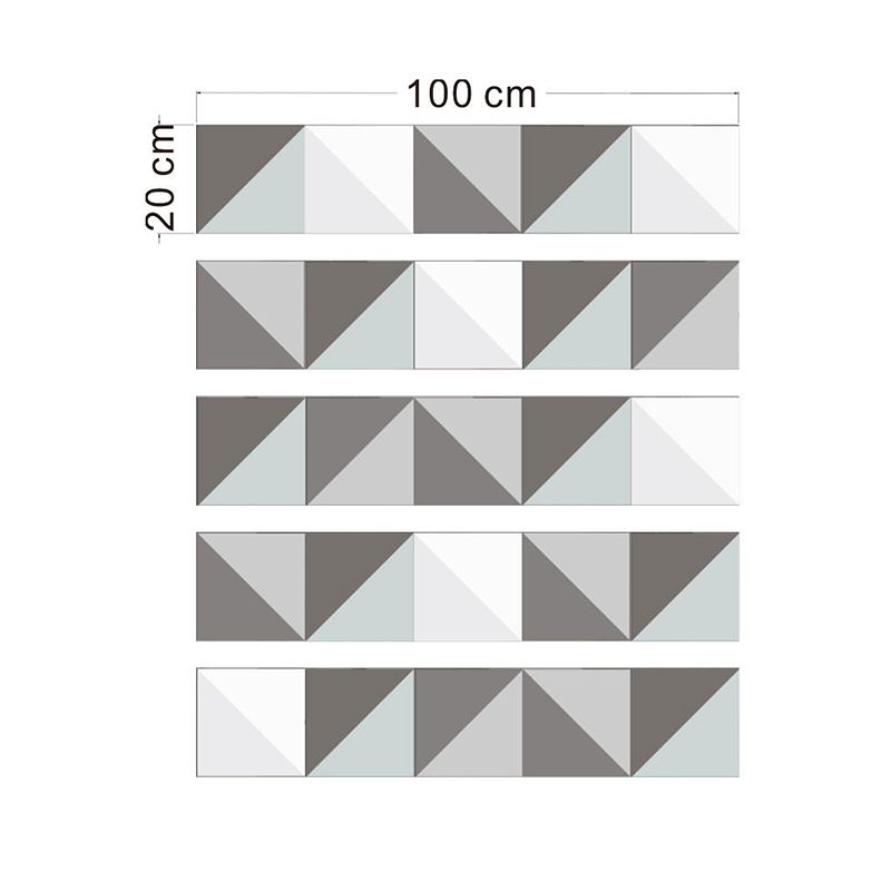 Contemporary Geometric Wallpaper Panels Grey Pick Up Sticks Wall Decor for Dorm Room