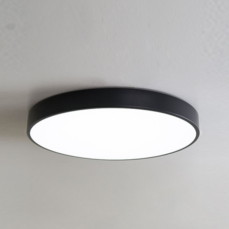 Plafonniers encastrés noirs, luminaire de plafond contemporain pour salon