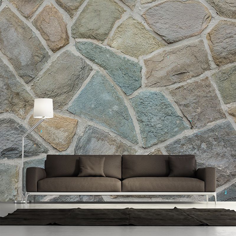 Customized Photography Brick Wall Mural Eco-friendly Wallpaper for Home Decor