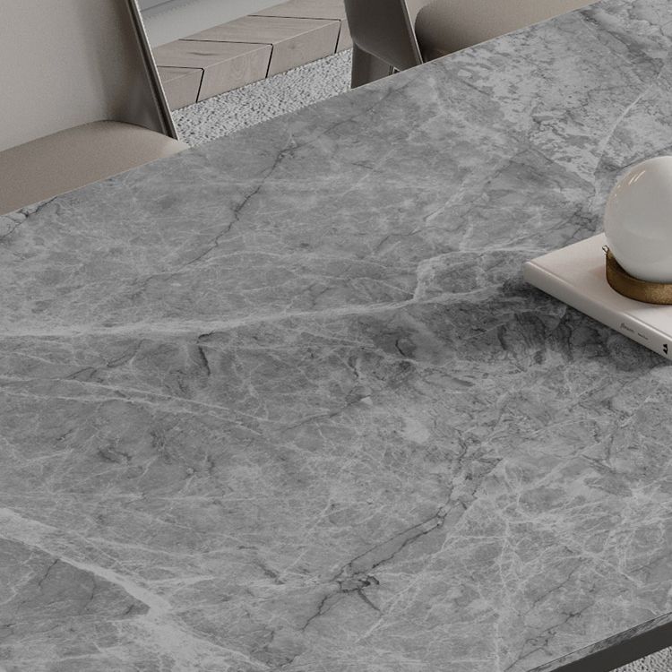 Modern Grey 1/4/5/7 Pieces Dinette Set Rectangle Legs Indoor Dining Table Set