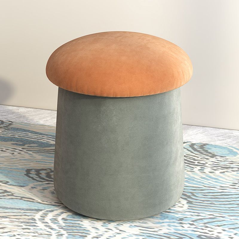 Contemporary Armless Chair Solid Color Upholstered Parsons Chair