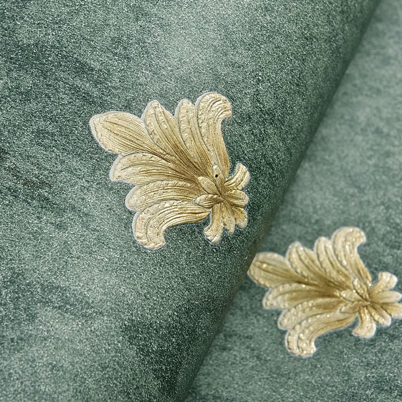 Non-Pasted American Countryside Wallpaper,  31'L x 20.5", Light Color