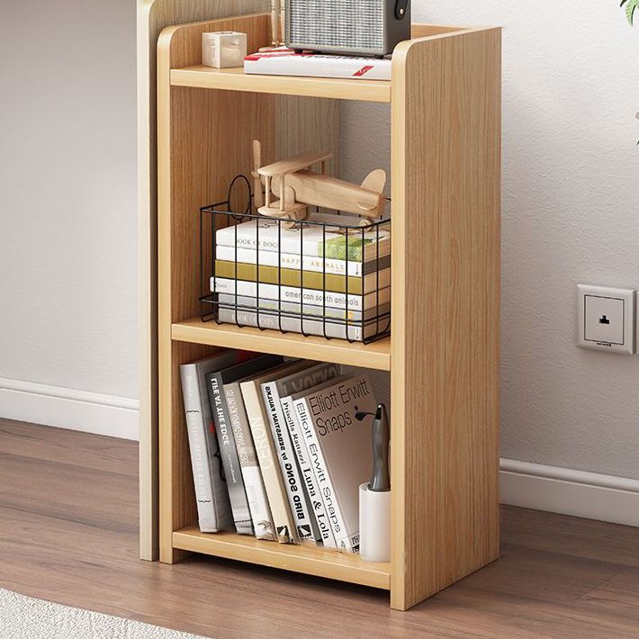 Scandinavian Style Bookshelf Open Back Bookcase for Home Office Study Room