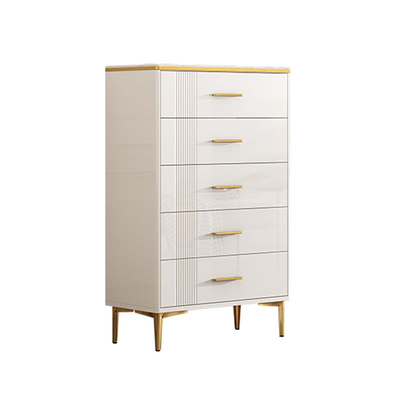 Contemporary Glam Storage Storage Chest White Storage Chest Dresser