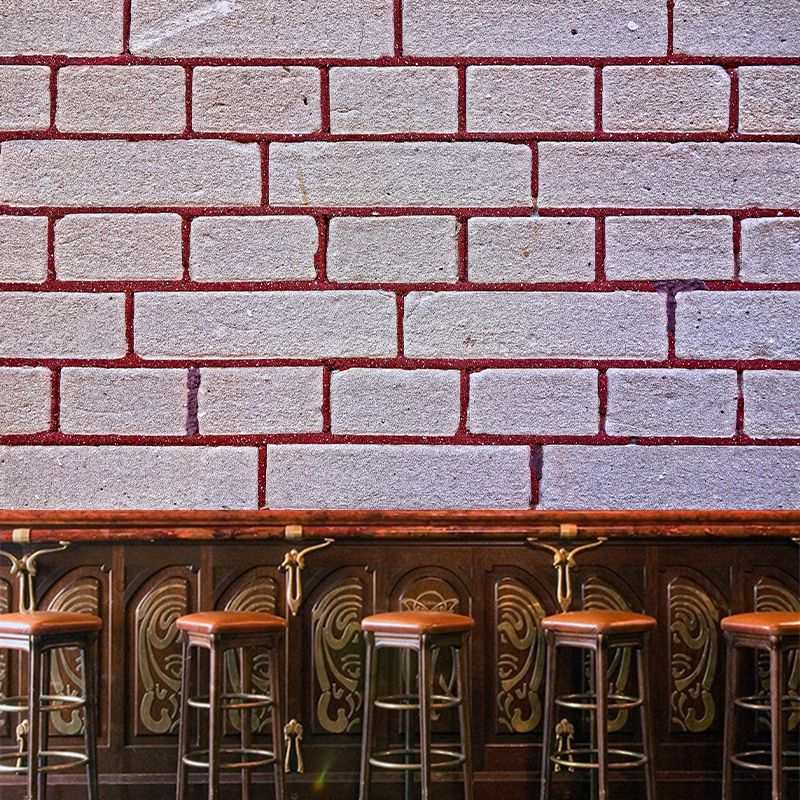 Countryside Style Brick Wall Covering Murals for Living Room, Customized Size