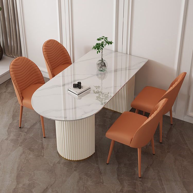 Traditional Luxury Dining Table Sintered Stone Table for Home