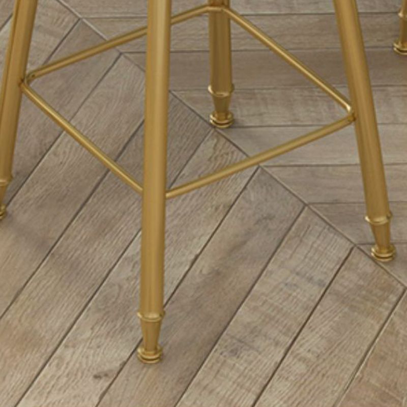 Glam Style Rectangle Wood Bar Height Pub Table for Living Room