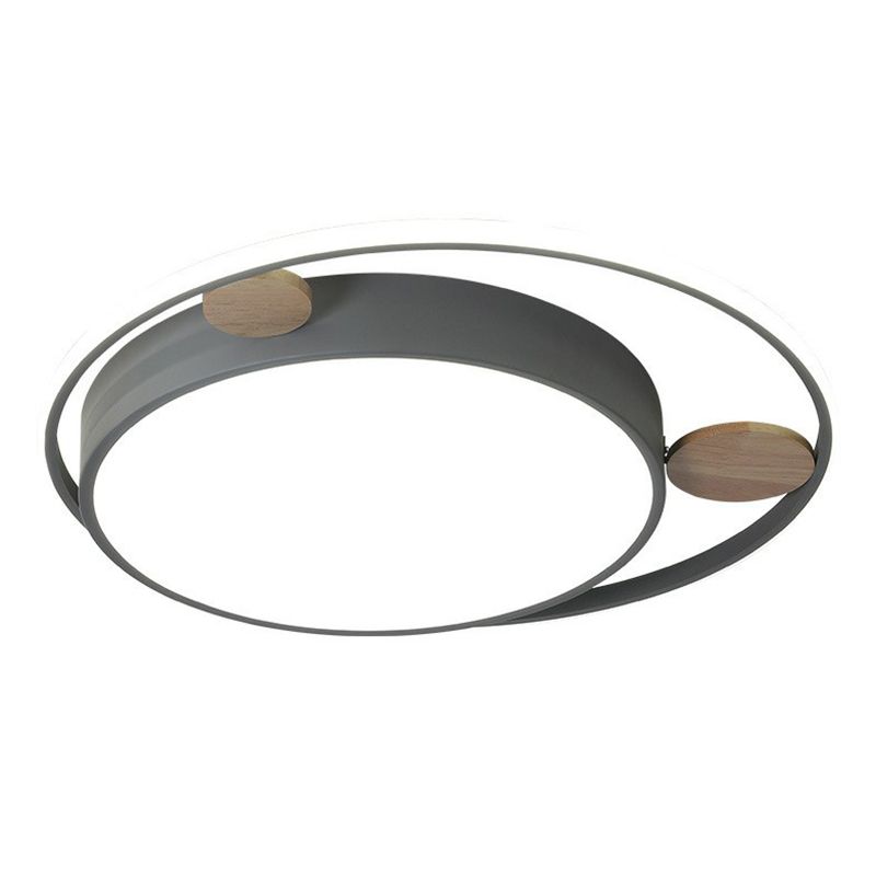 Acryl ronde LED-inbouw minimalistische inbouwplafondlamp voor kinderslaapkamer