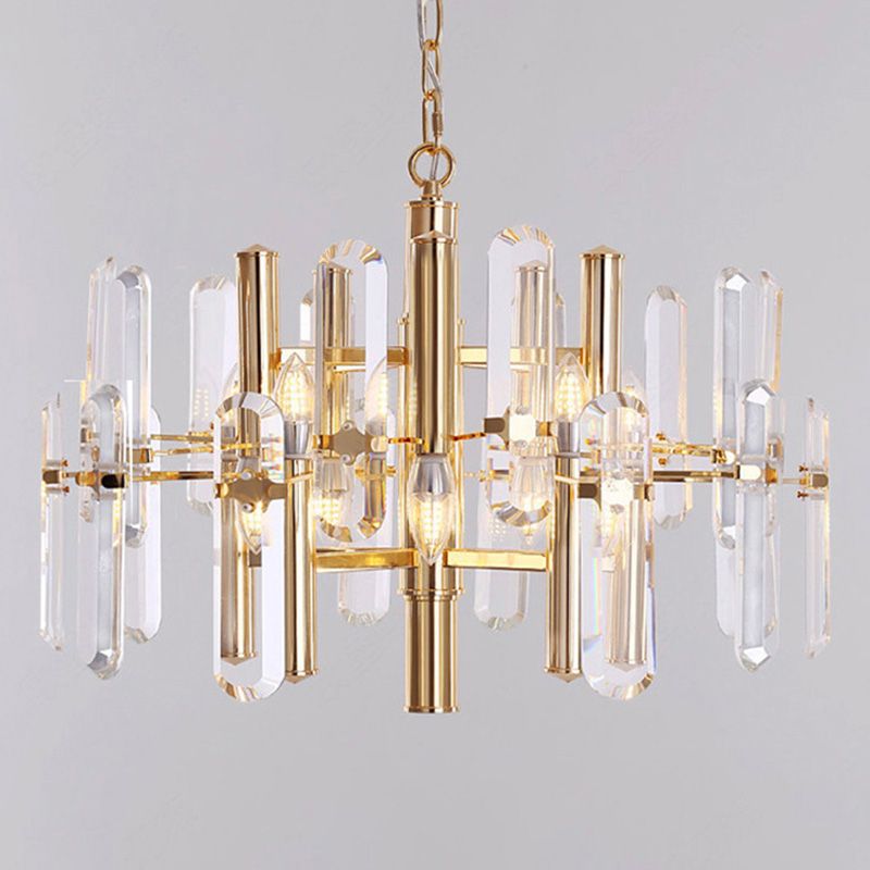 Modern Chandelier Pendant Light Two layers Suspension Light for Living Room Dining Room