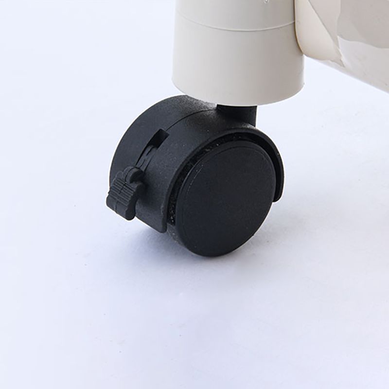 Urban Closed Back Shelf Bookcase Plastic/Acrylic Bookshelf with Caster