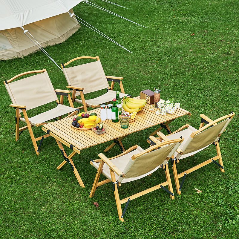 Modern Camping Table 1/3/5 Piece Fold and Store Camping Table Set for Outdoor