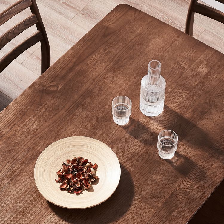 Solid Wood Dining Room Table Contemporary Style 4-foot Dining Site Table