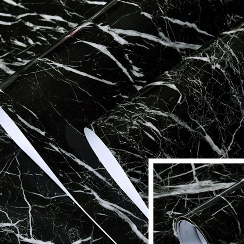 Contemporary Minimalist Wall Decor Marble and Tile of Harlequin Design Removable Wallpaper, 32.3 sq ft.