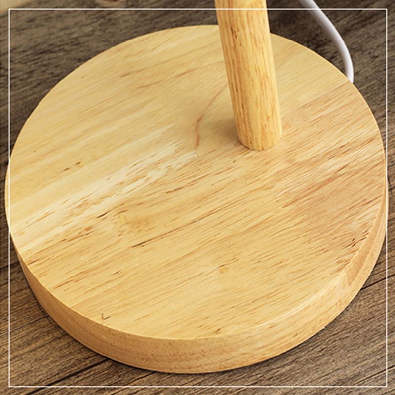 Macaron Simplicity Bowl Tischlampe Metallische Nachttischlampe für Schlafzimmer