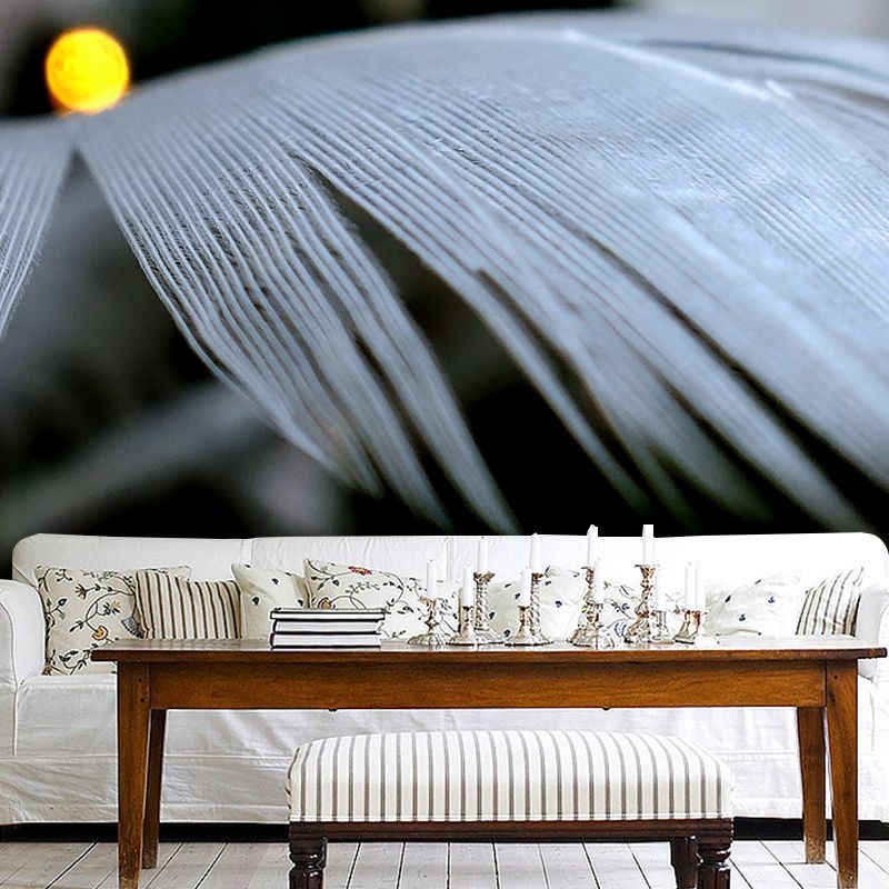 Beautiful Bird Feather Mural Eco-friendly Decorative Wallpaper Wall Art