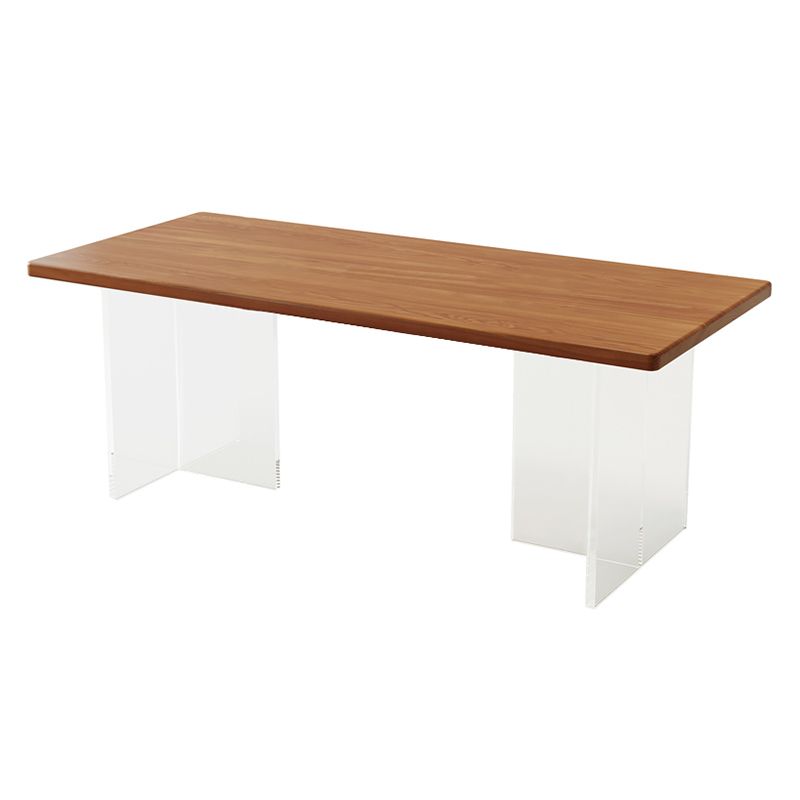 Modern Solid Wood Furniture 1/2/4/5 Pcs Standard Height Dining Room Table Set for Home