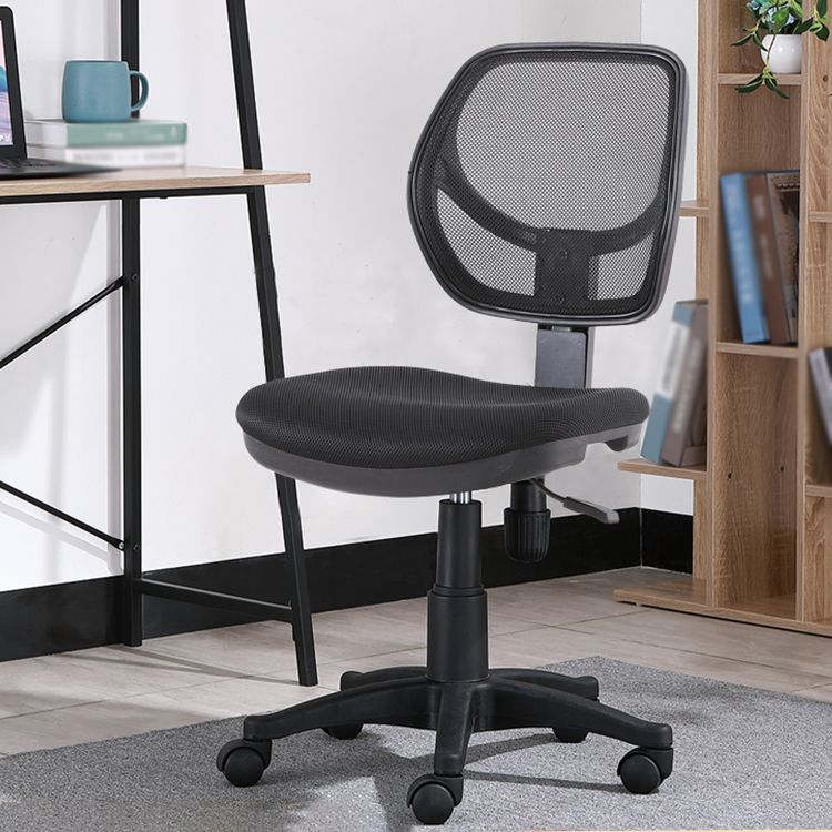 Mid-back Office Chair Mesh Sponge/Latex Seat Adjustable Office Chair