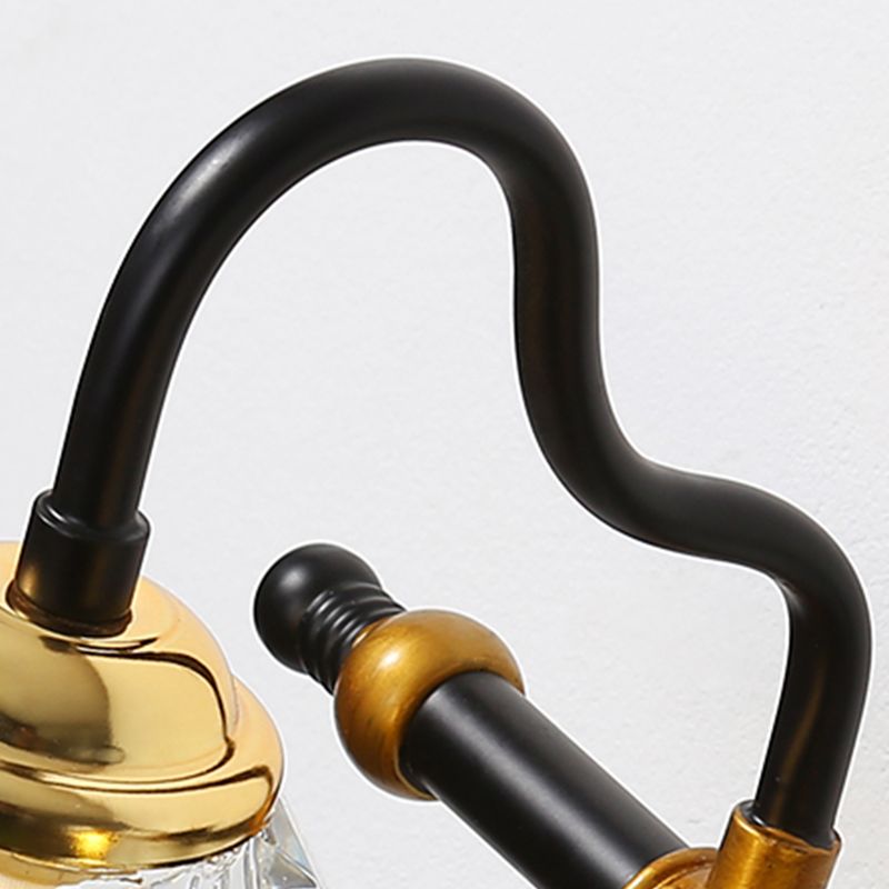 LED Crystal Mirror Lamp Nordic Style Bathroom Washroom Mirror Light Fixture