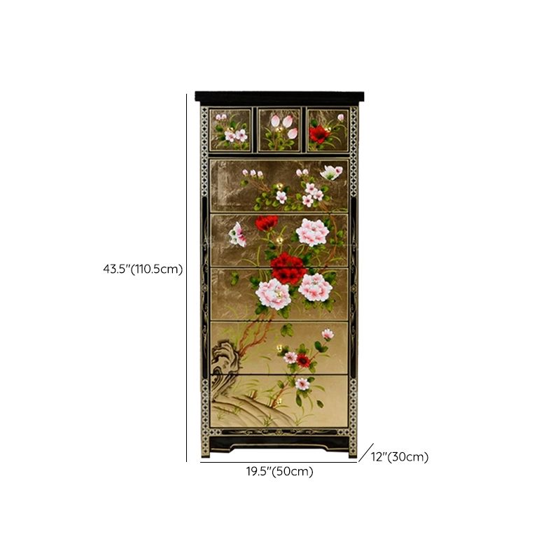 American Traditional Storage Chest Dresser Solid Wood Storage Chest