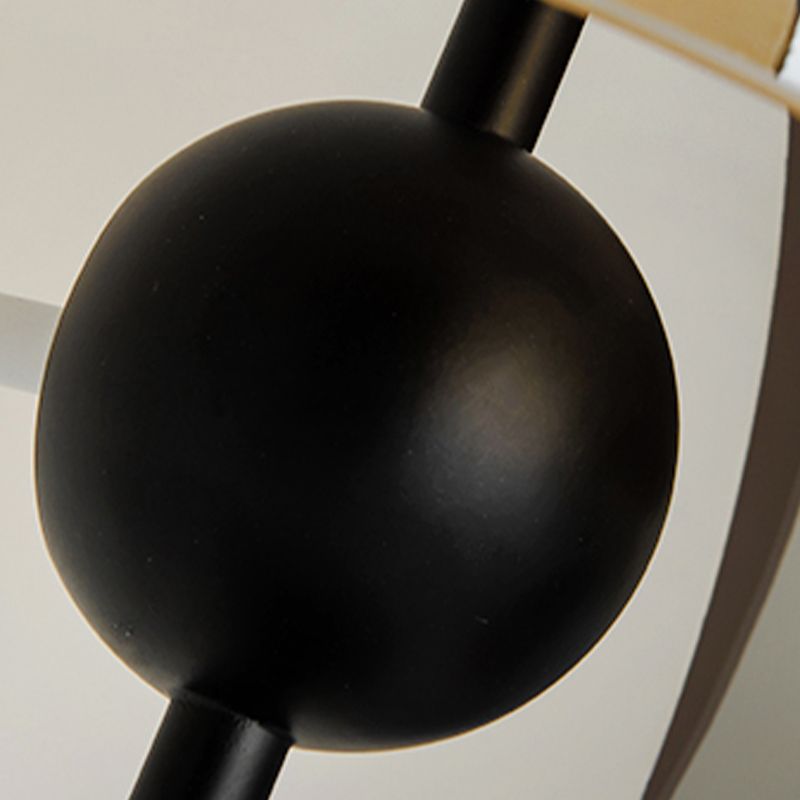 Eenvoudige bureaulamp huishoudelijke glazen tafellichtmakelaar voor slaapkamerstudieruimte