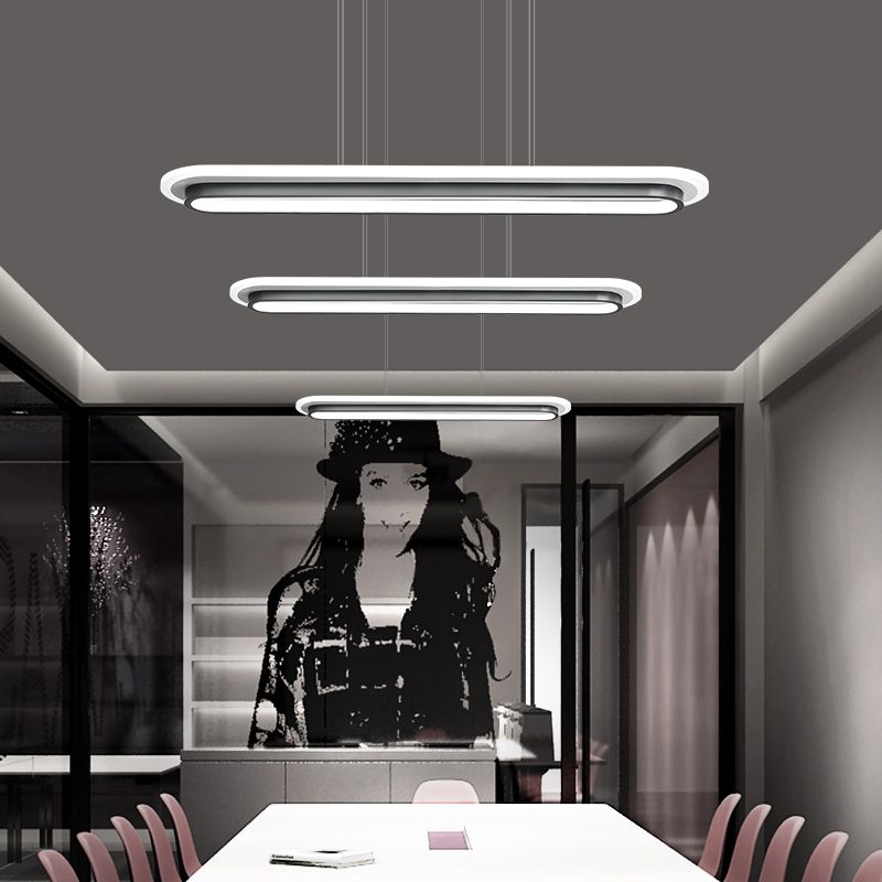 Simplicity Contemporary Island Light Geometric Lighting Fixture for Dining Room