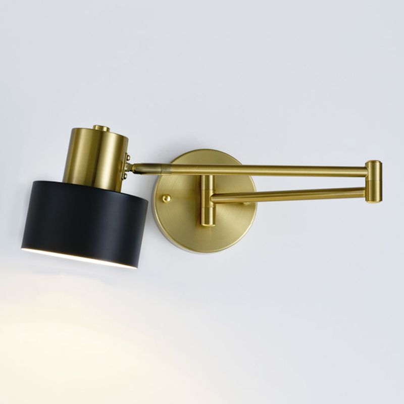 Geometric Shade Metal Wall Sconce Modern Style 1 Light Wall Mount Light Fixture