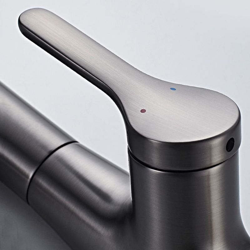 Vessel Sink Faucets Contemporary Single Handle Faucets for Bathroom