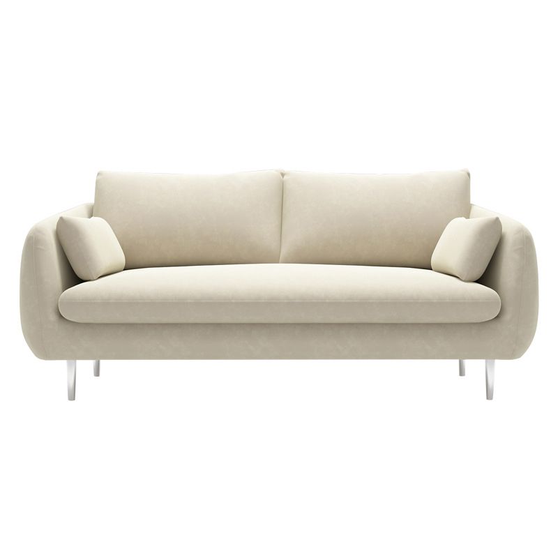 Modernism Standard 4 Legs Sofa Square Arm Sofa for Living Room