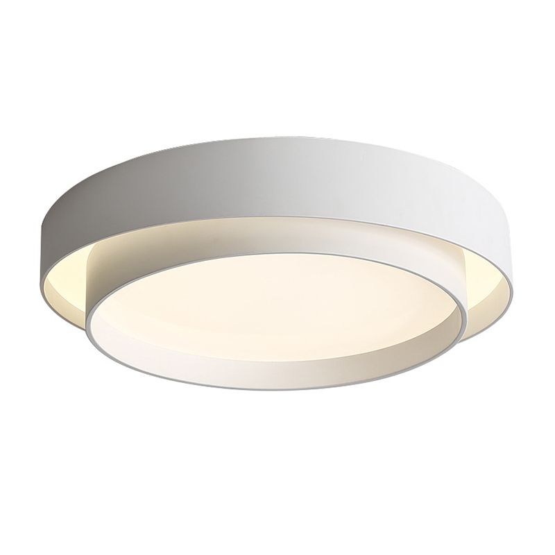 Ultra-thin LED Lamp Flush Mount Ceiling Light with Iron Art for Corridor