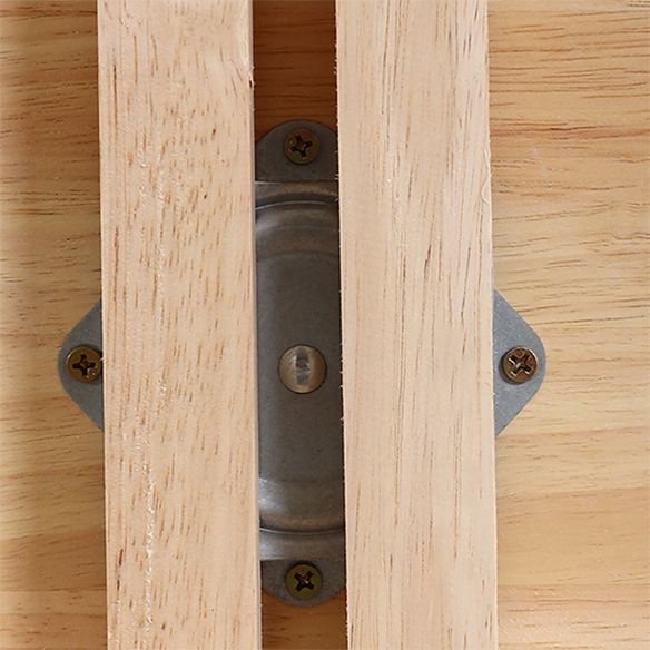 Ensemble de salle à manger en bois massif moderne avec table rectangle de table de conception d'espace meubles de table à manger